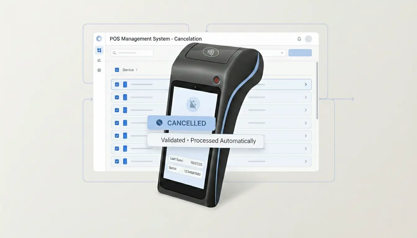 POS Machine Cancellation